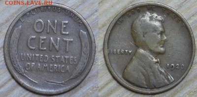 США 1 цент 1920 год с 1р. до 15.03.2016 22-00 - 1920.JPG