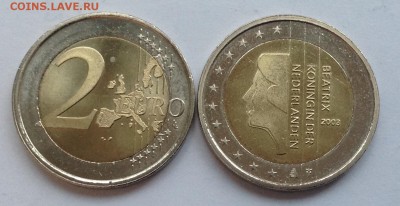 Монеты евро и других стран Европы и мира. - 2 евро Нидерланды 2003