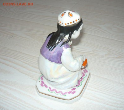 Фарфоровые статуэтки Узбечка с чайником, Харек и другие - 834.JPG