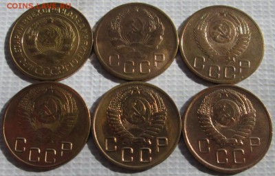 3 Копейки 1931-57 г. (6 шт.) окон. 18.03.2016 г. 22-00 МСК. - 4