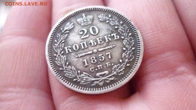 20 копеек 1857 СПБ ФБ - P1020985.JPG