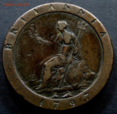 1 пенс 1797 г. Великобритания (колесо телеги) - DSCF9140.JPG
