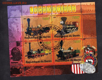 Бенин 2007 паровозы - 106