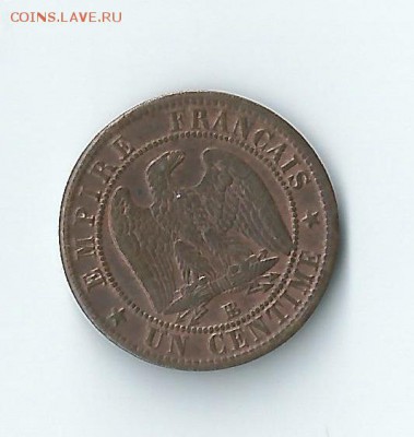 Франция 1 сантим 1862 до 18.03.2016 21:00 - Франция3 01