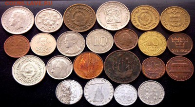 52 разные зарубежные монеты (см. описание). До 13.03_22.30мс - 4