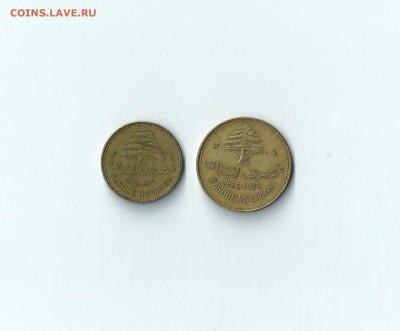 Ливан 5 и 10 пиастров 1972 до 18.03.2016 21:00 - Ливан 02