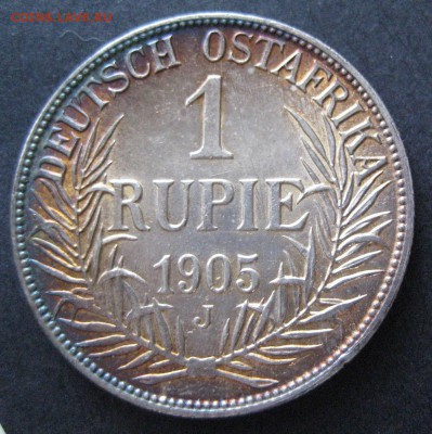 1 рупия 1905 J, Германская Восточная АФрика, до 22.00 17.03. - IMG_8329.JPG