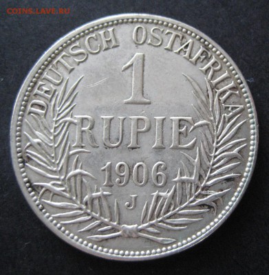 1 рупия 1906 J, Германская Восточная Африка, до 22.00 17.03. - IMG_8331.JPG