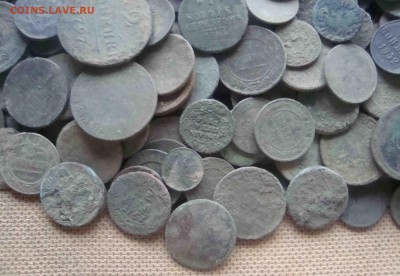 460 не чищенных монет РИ.До 18.03 в 22.00 мск - 25