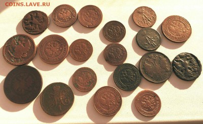Лот медных монет РИ 19 шт. до 19.03 в 22-00 мск - image
