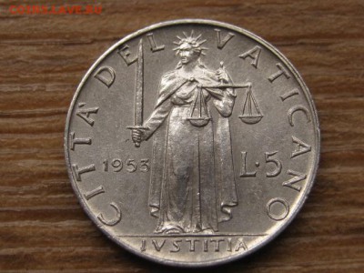 Ватикан 5 лир 1953 до 15.03.16 в 21.00 М - IMG_9361.JPG