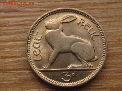 Ирландия 3 пенса 1968 заяц UNC до 16.03.16 в 21.00 М - IMG_9419.JPG