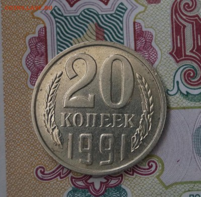 20 копеек 1991г.Без буквы МД.( с остью). до 22.00 16.03.2016 - DSC01966.JPG