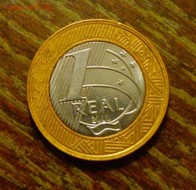 БРАЗИЛИЯ - ГОЛОВА БИМ до 20.03, 22.00 - Бразилия - 1 реал Голова БИМ 2010