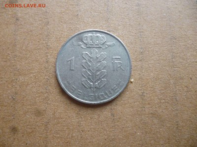 БЕЛЬГИЯ 1 франк 1969г.  до 19.03.16 22-00 мск - P1040359.JPG