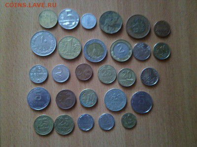 Лот иностранных монет 28шт до 20.03 22-00 - 2