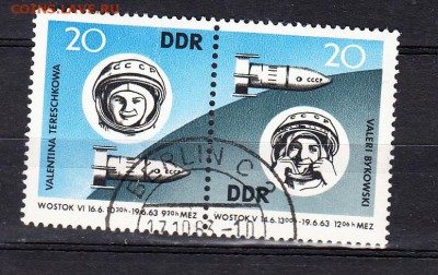 ГДР 1963 Терешкова Быковский - 156