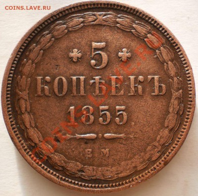 5 копеек 1855ем на оценку. - PA200300.JPG