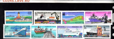 Польша 1976 корабли - 1