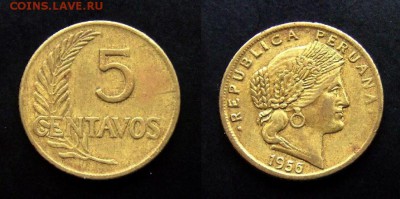 2 - Перу 5 сентаво (1956)