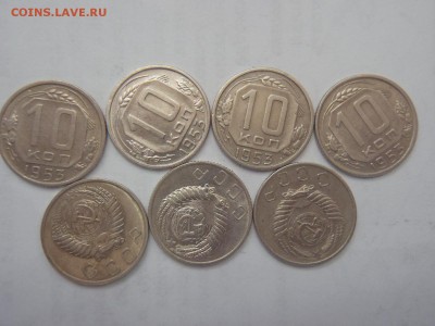 Обмен 10 коп. 1946, 1948, 1953 г.г. на БИМ - P1013551.JPG