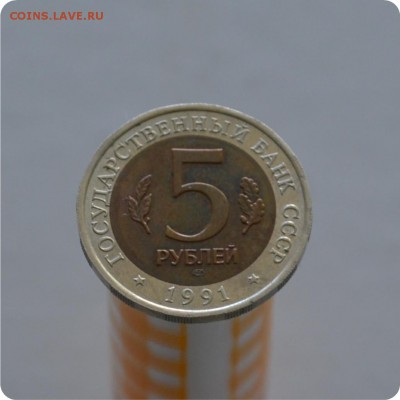 Красная Книга. 5 рублей 1991г. Винторогий козёл До 21.03. - DSC_1260.JPG