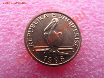-Албания- 1 лек 1996(фауна) -- 27,10 22-00 - PICT0857.JPG