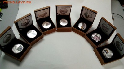 Набор из 7 монет Сокровища Санкт Петербурга до 21.03 с 200р - SEz3WvCr8_Q