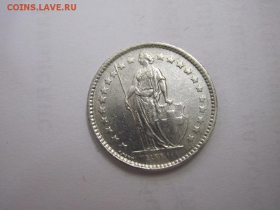 2 франка Швейцария 1962 серебро до 17.03.16 - IMG_9395.JPG
