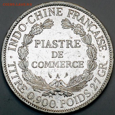 Французский Индокитай_отличный пиастр 1906; до 15.03_22.56мс - 10686