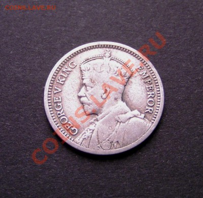 Новая Зеландия, 3 пенса 1933, серебро - 26 октября 22-00 - 3пенса1933а