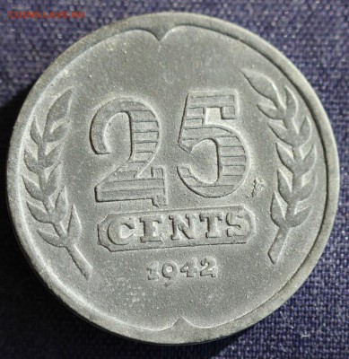 С 1 руб. НИДЕРЛАНДЫ 25с 1942г.ОККУПАЦИЯ до 21.03 в 22-00 - IMG_0621.JPG