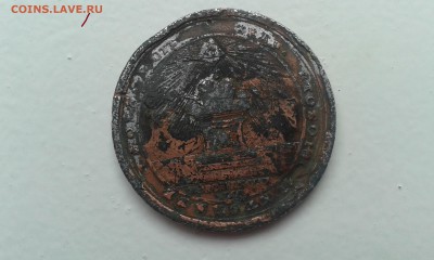 Медаль на коронацию Петра II 1728 г. 42 мм. - !!!!!!2