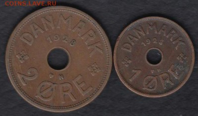 Дания 1 и 2 эре 1928 до 16.03.2016 21-00 - Бельгия 1а