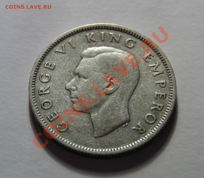 Новая Зеландия, флорин 1943 - 26 октября 22-00 - флорин1943а