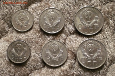10-15-20 копеек 1957г в блеске. - 57год-2