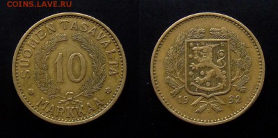 2 - Финляндия 10 марок (1932)