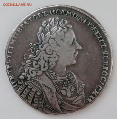 Рубль 1728 года - петр 1728-а