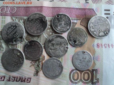5-10 копеек 19 века из одной ямки  ок. 21.03.16  23-00 мск - DSC00932.JPG