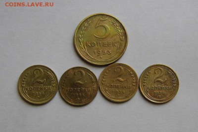2 коп 36.38.38.46.5коп 1953 До18.03.16 в 22.00 МСК - P1040608.JPG
