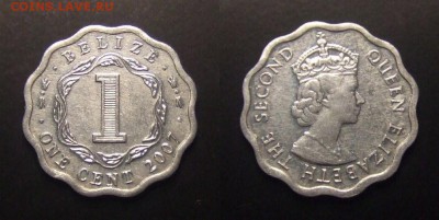 2 - Белиз – 1 цент (2007) алюм.