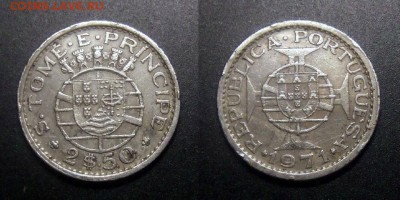 2 - Португ. Сан-Томе и Принсипи – 2,5 эскудо (1971)