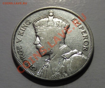 Новая Зеландия, полкроны 1934 - 26 октября 22-00 - полукрона34а