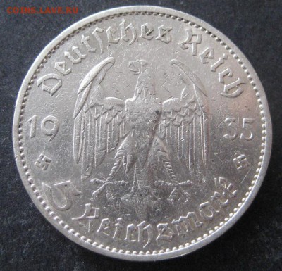 5 марок 1935 А, Кирха, 3 рейх, до 22.00 23.03. - IMG_7917.JPG