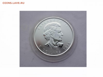 КАНАДА 5 долл. юбилейные, 31,1 гр. серебра до 22-00 21.03.16 - товар 5868