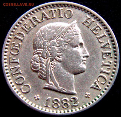 Швейцария_10 раппенов 1882; до 17.03_22.54мск - 10106