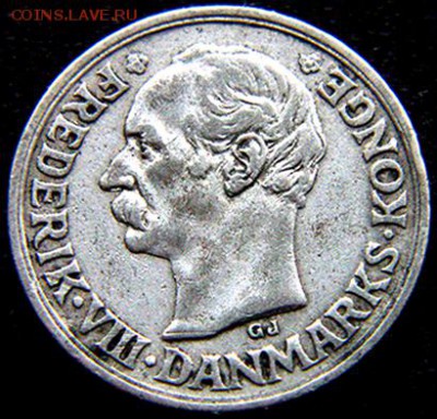 Дания_10 эре 1910. Серебро; до 18.03_22.18мск - 10733