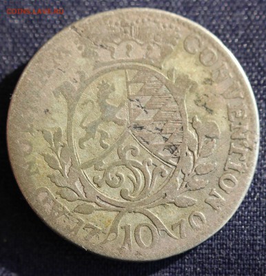 С 1 руб. ПФАЛЬЦ 10 крейцеров 1770г. КАРЛ ТЕОДОР    до 23.03 - IMG_0634.JPG