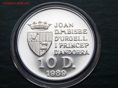 АНДОРРА 10 динар ФУТБОЛ ЧМ-1990 - DSCN5007.JPG