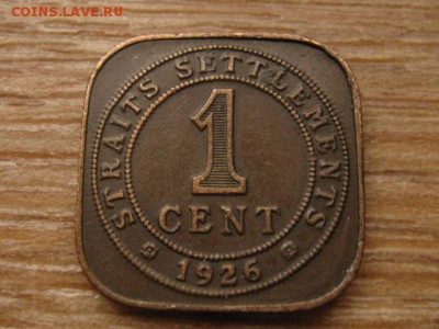 Стрейтс Сеттелментс 1 цент 1926 квадрат до 19.03.16 в 21.00М - IMG_9794.JPG